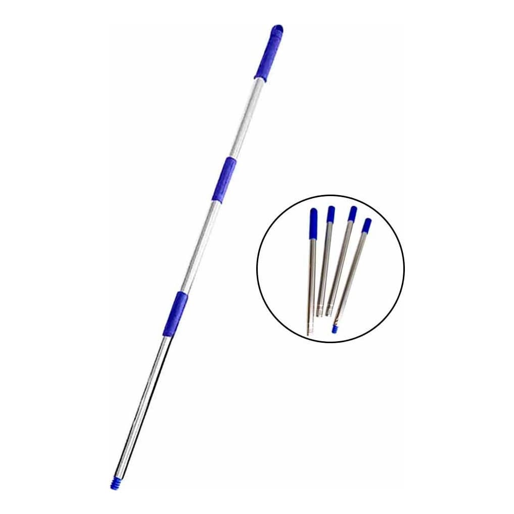 Cabo Mop Em Aço Cromado Reforçado Limpeza Rápida Eficiente