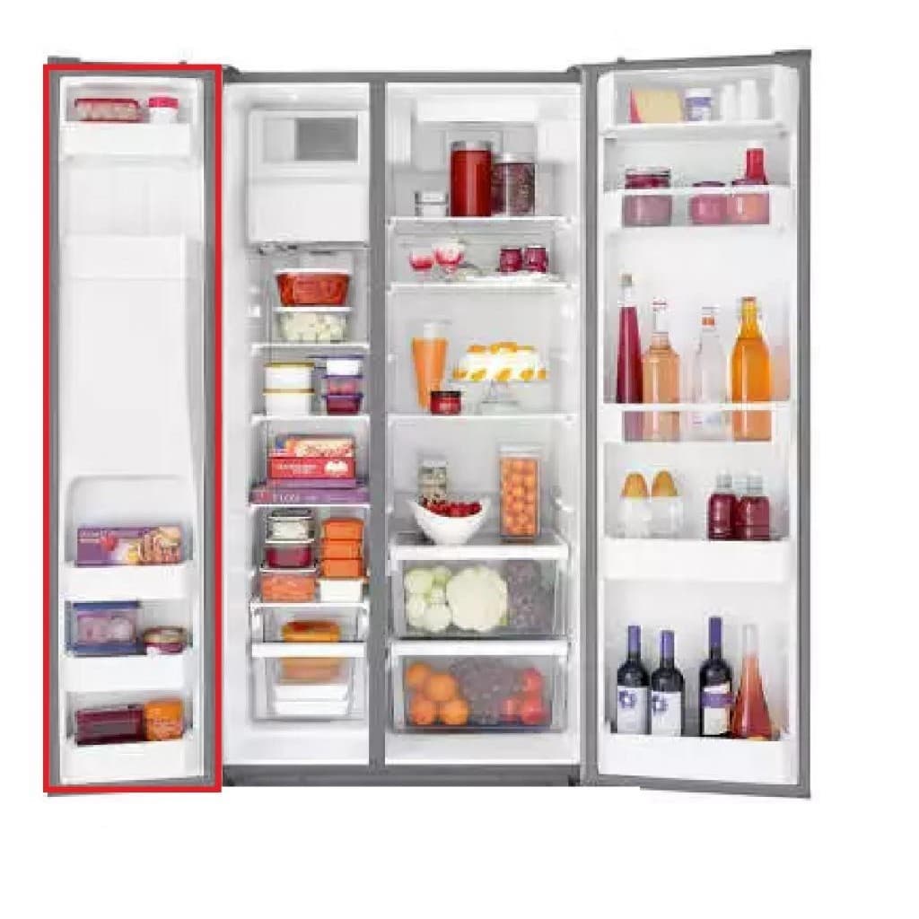 Borracha Side By Side Brastemp Brs62c  FREEZER  1490*365