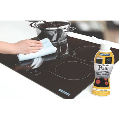 Pasta Polir E Remover Manchas Vidro E Vitrocerâmico Fogão