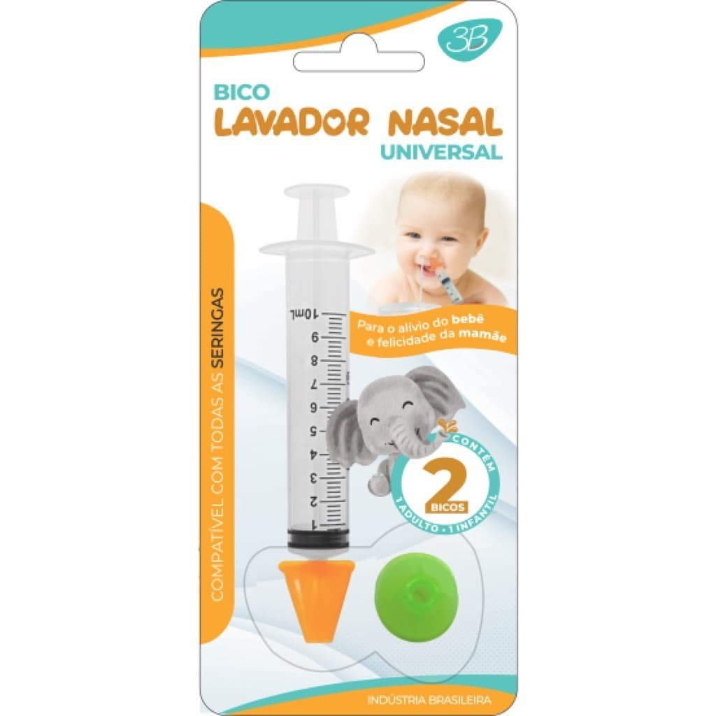 Lavador Nasal Universal 2 Bicos - 3B