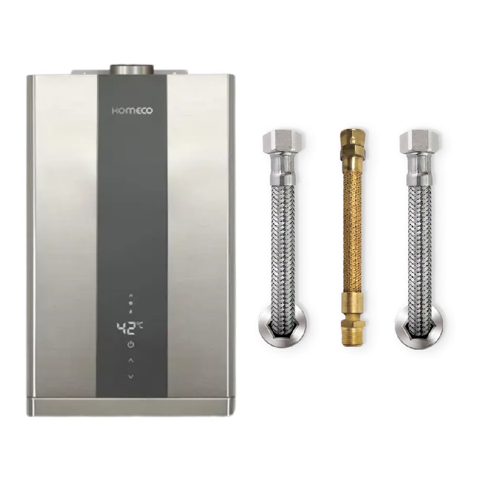 Kit instalação + Aquecedor A Gás KO 21DI G2 GLP 21 Litros 