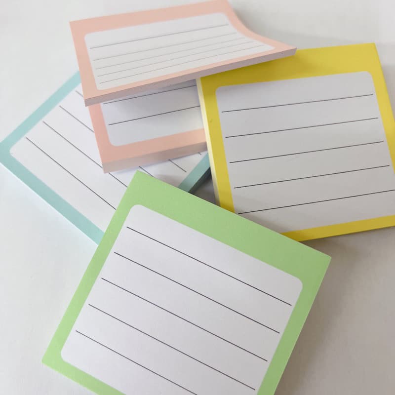 Kit 2 Blocos de Notas Adesivas com 200