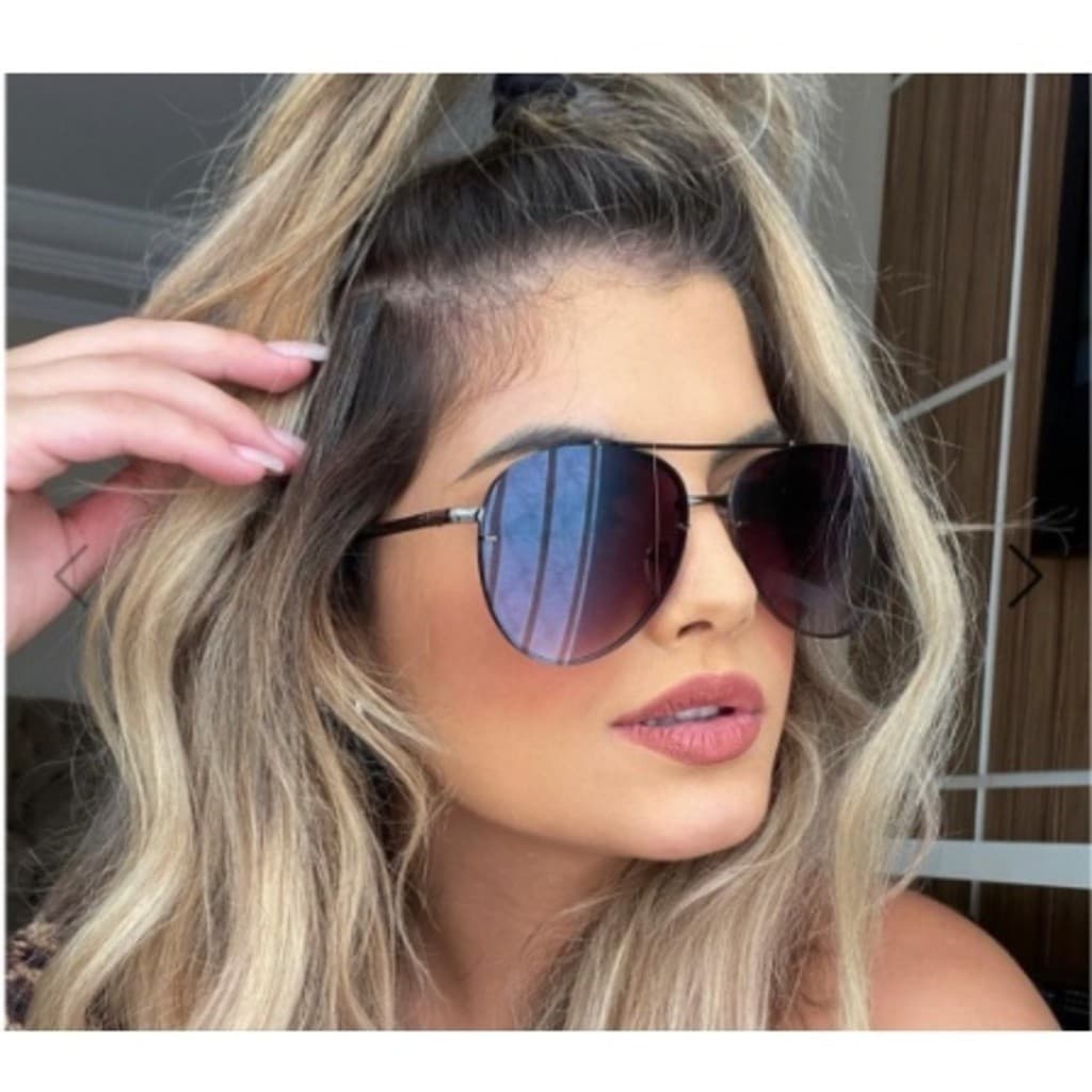 Óculos de Sol Aviador Unisex Masculino Feminino