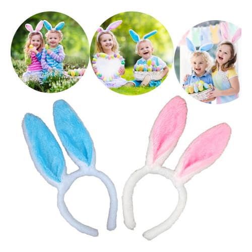 Tiara Diadema Arco Orelha De Coelho Pascoa Pelúcia