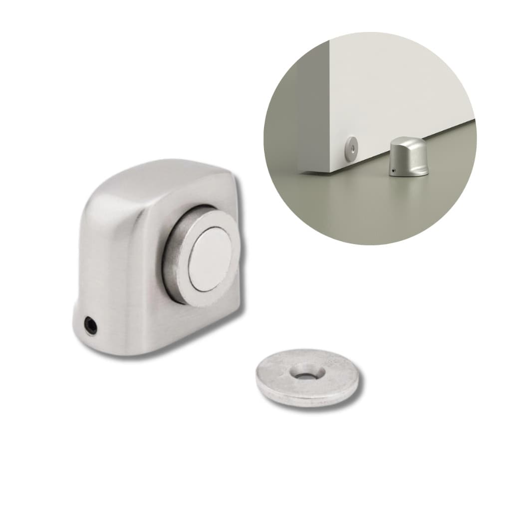 Prendedor De Porta Magnetico Amortecimento Fixador Batente de porta