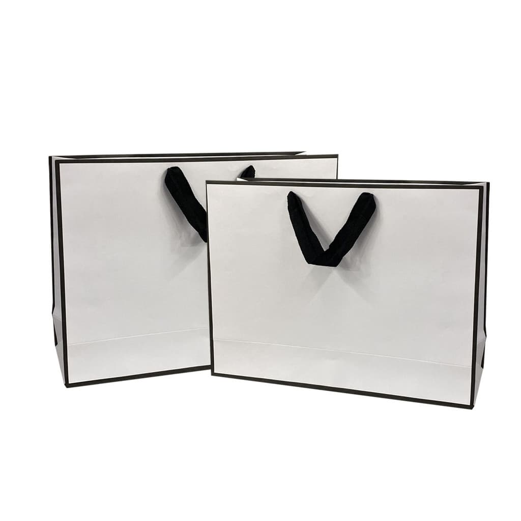 Kit Sacola para Presente - Horizontal 35x25x10cm Estampas 30un