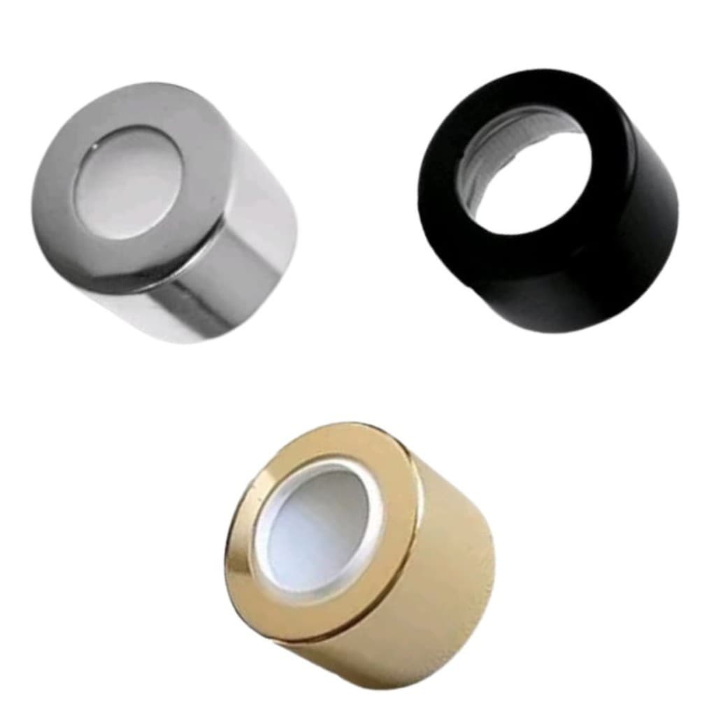 Tampa Difusor Aromatizante De Banheiro Metal Luxo Rosca 28/410 Para Aromatizador De Varetas