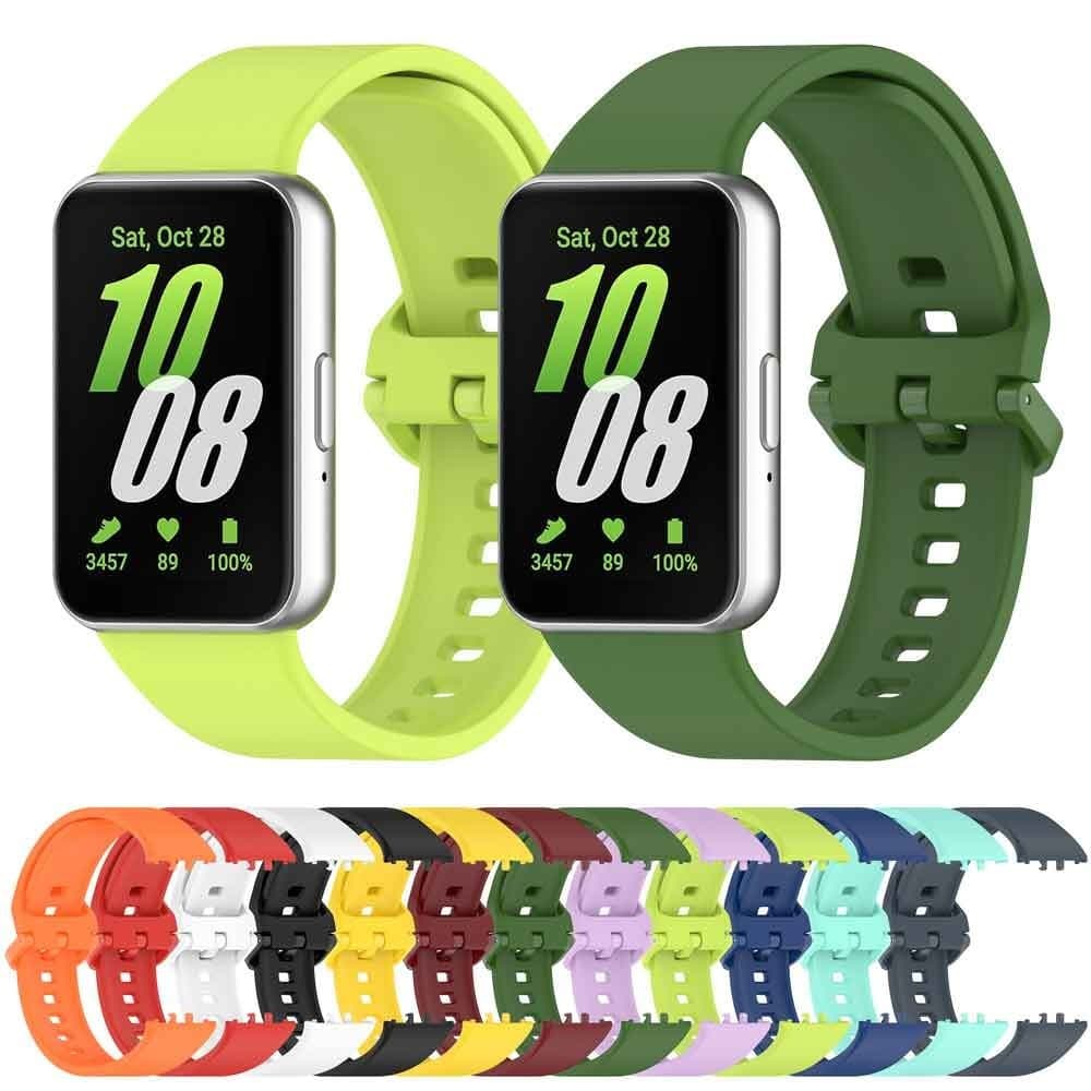 Pulseira De Silicone Para Samsung Galaxy Fit 3 Fit3 Banda Smartwatch Esporte Substituição Acessórios