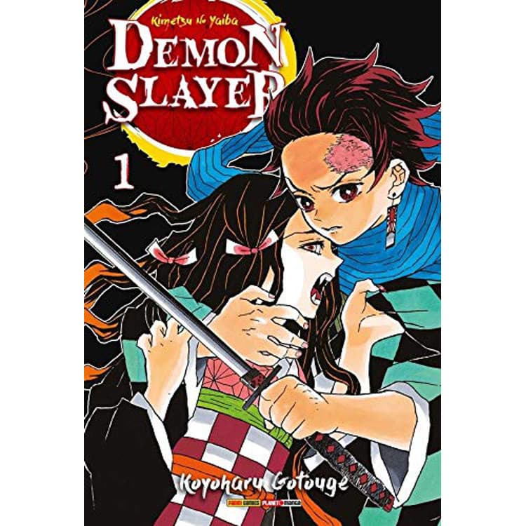 Demon slayer - kimetsu no yaiba vol. 1 - Mangá | Livro Novo | Português