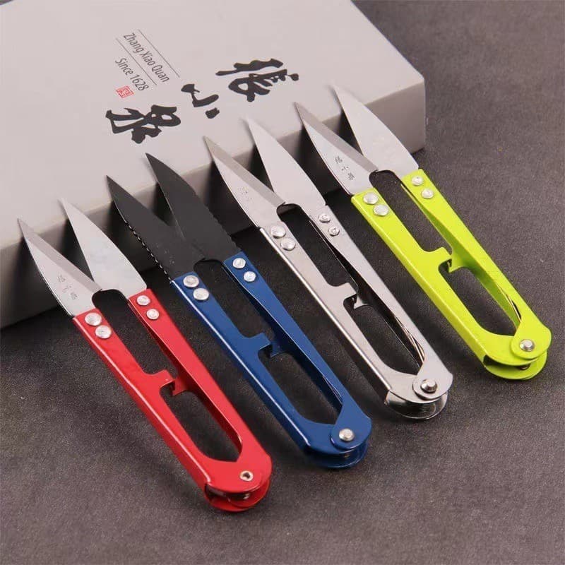 Kit 1/4 Tesouras de Arremate Tecelão Metal Pic