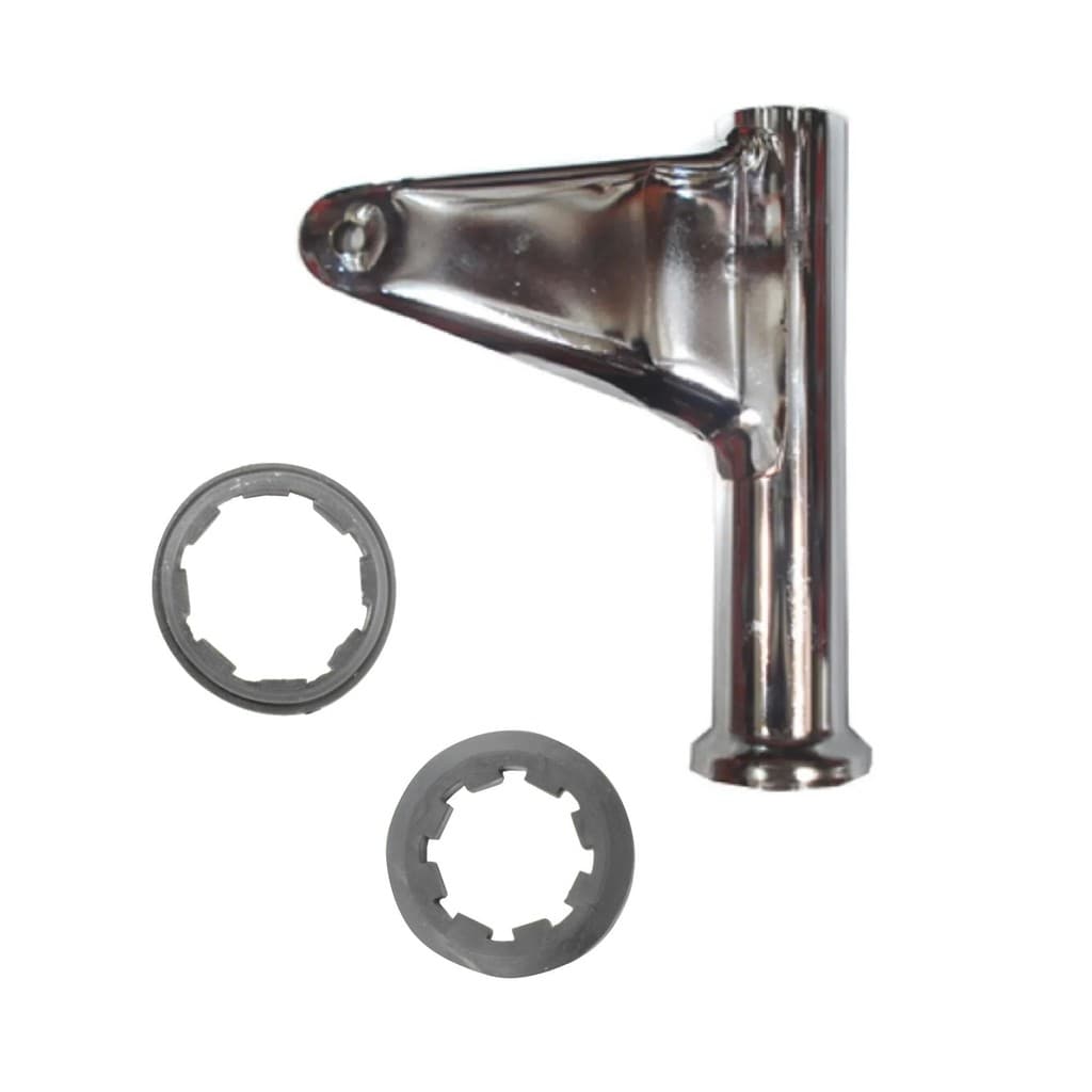 Suporte Farol Cromado Esquerdo Com Coxim Cg Today 125 Até 99 0121_BR00292_BR00293