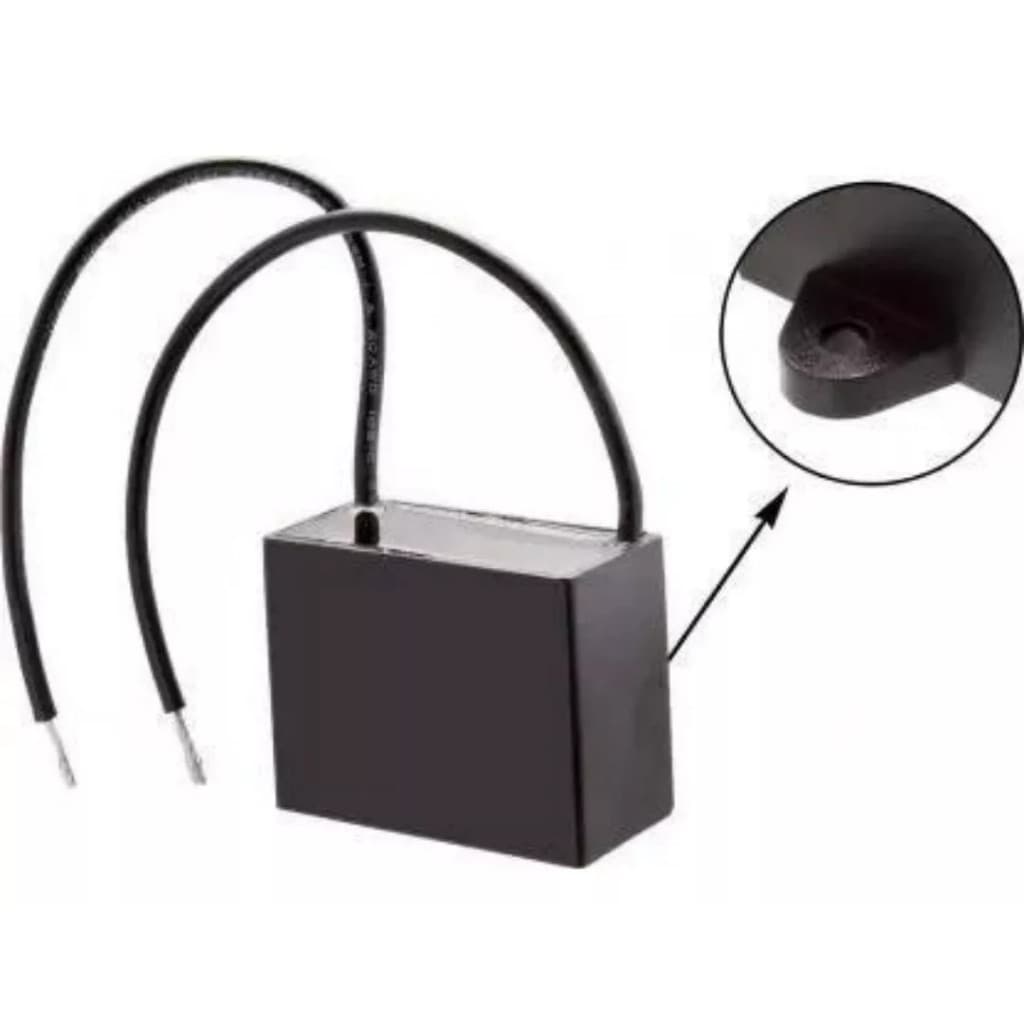 Capacitor Quadrado 450v 2 Fios CBB61 SH 40/85/21 50/60Hz