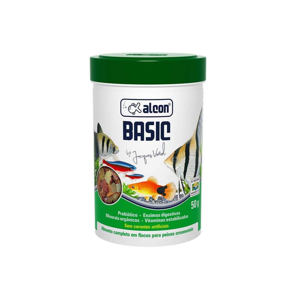 Ração Para Peixes Alcon Basic 50g