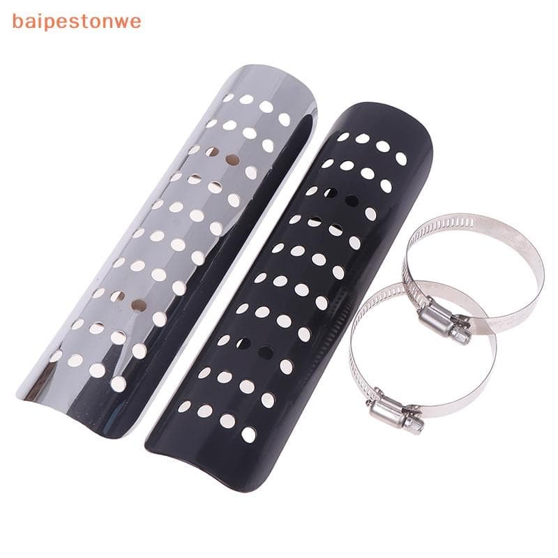 [baipestonwe] Protetor De Silenciador De Calor Para Tubo De Escape De Motocicleta Se Encaixa Em Acessórios Universais Mo