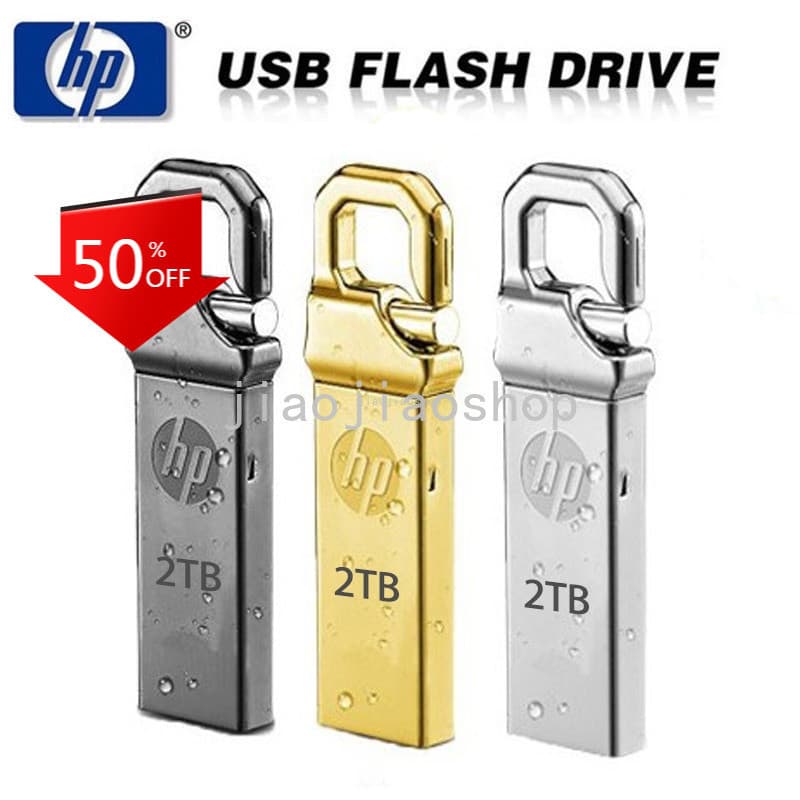 Metal Flash Drive À Prova D'água 2TB USB 3.0 pen drive De Alta Velocidade