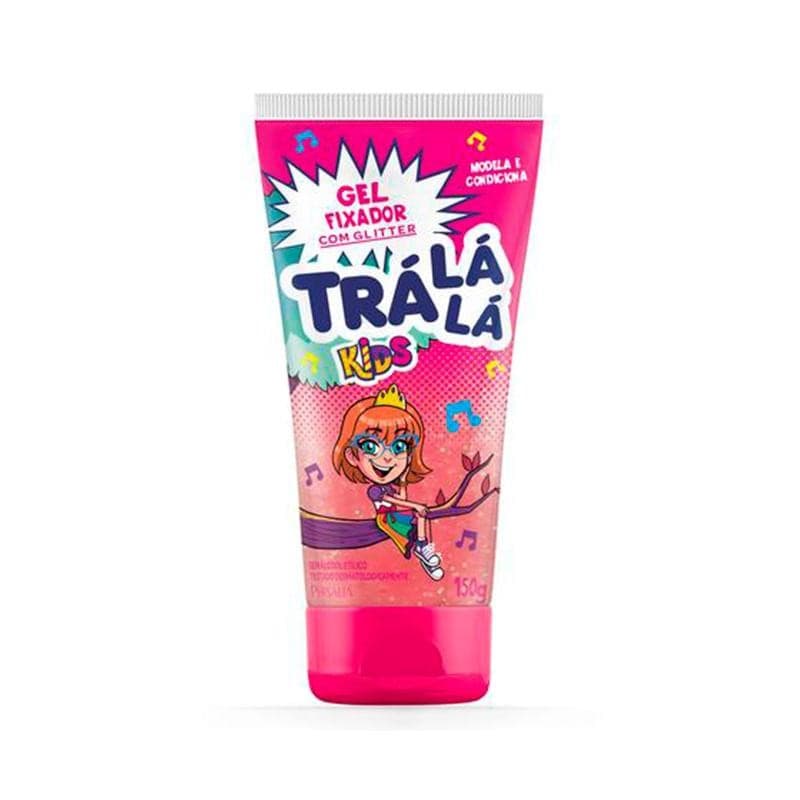 Gel Fixador Com Glitter Trá Lá Lá Kids 150g