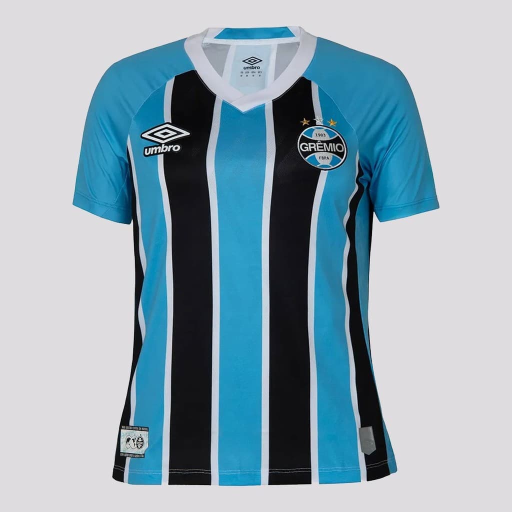 Camisa Umbro Grêmio I 2025 Feminina