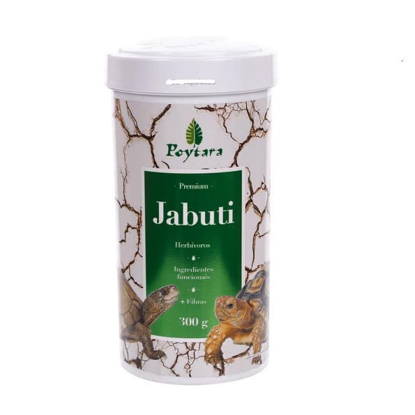 Ração Poytara Jabuti Premium Para Répteis Terrestres 300g