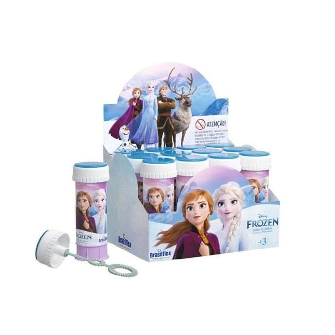 Caixa C/12 Bolhas De Sabão Frozen Brasilflex