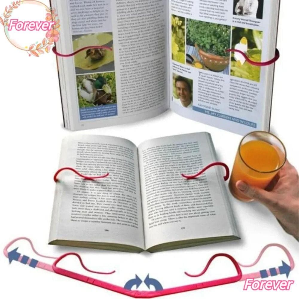 Clipe De Suporte Para Leitura De Livros , Criativo Dobráveis Mãos Livres , Material Escolar De Escritório