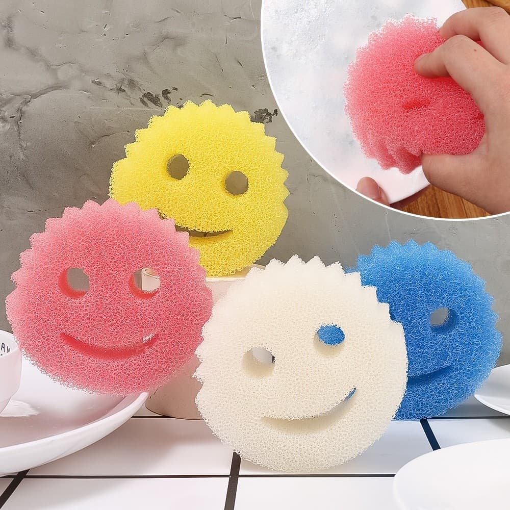 4 Pcs Criatividade Lavar Louça Esponja Cozinha Limpeza Milagre Banheiro