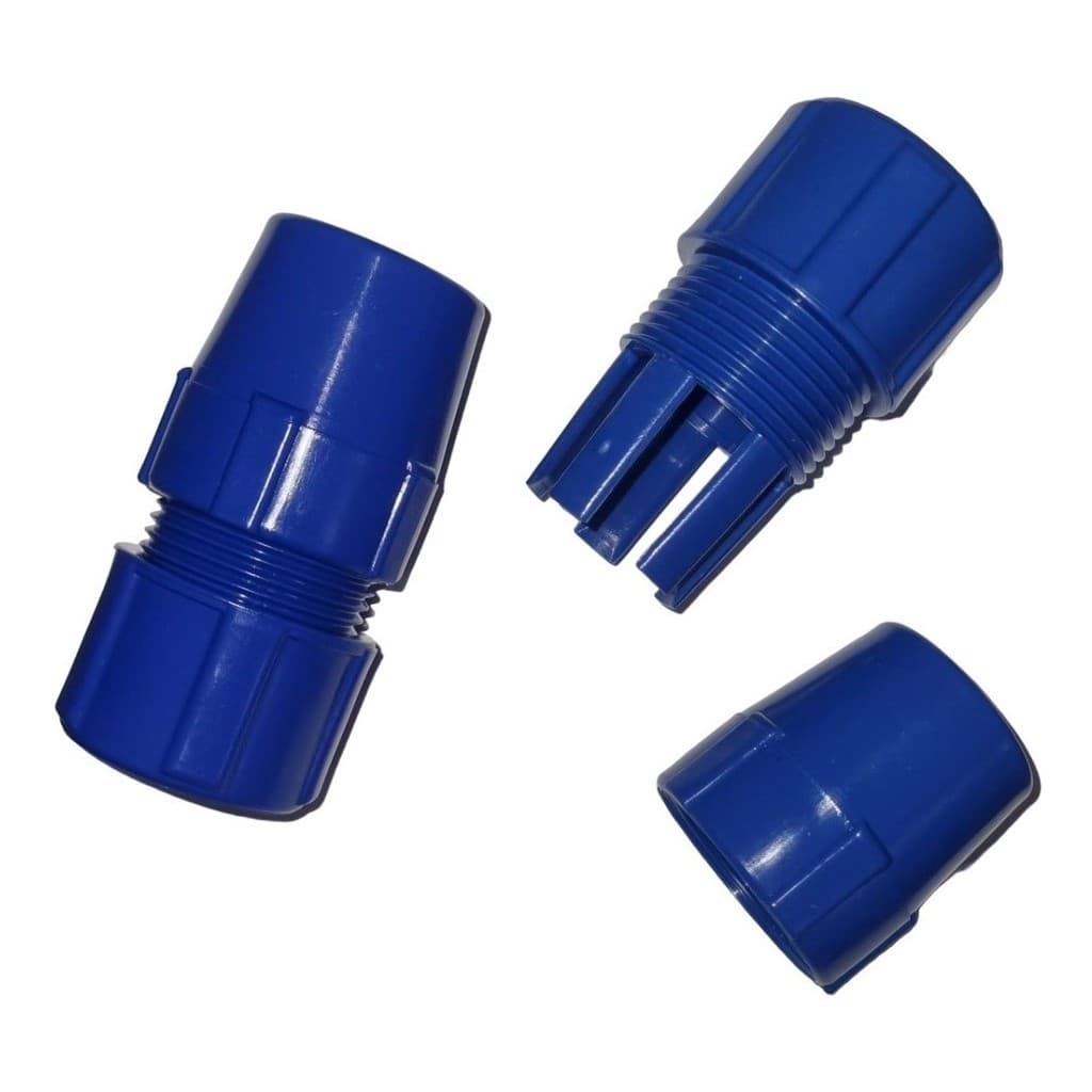 Trava Cabo Telescópico De Alumínio Emenda P/ Limpeza Piscina