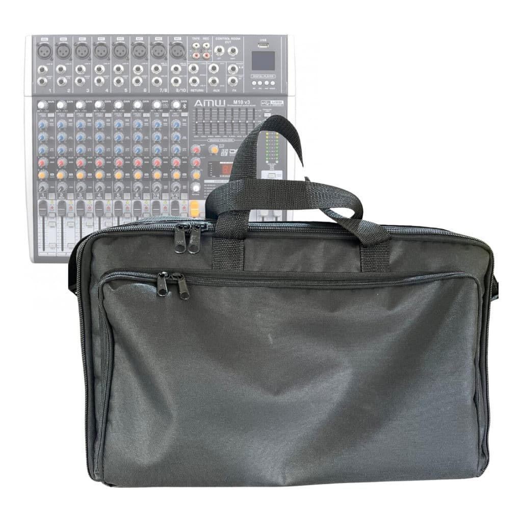 Capa Bag Para Mesa De Som Amw M10 Fx Luxo Revestida  SOUNDBAGS CAPAS