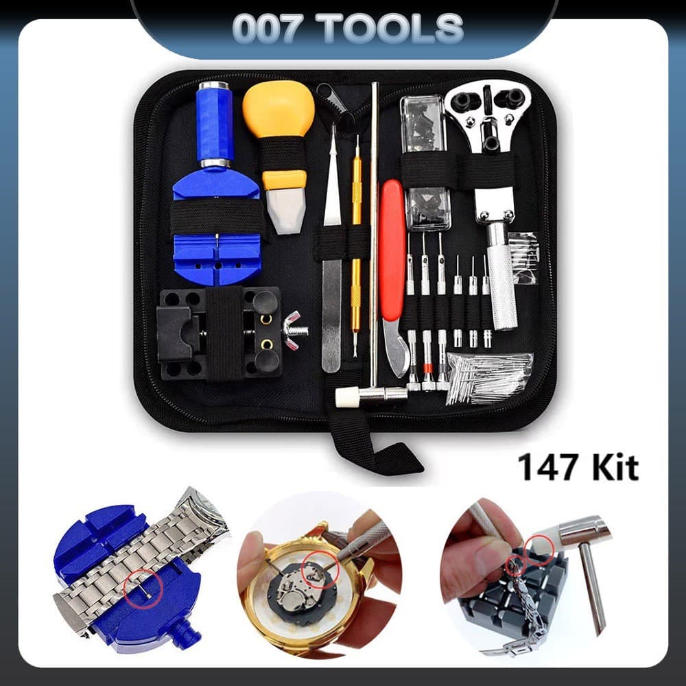 Kit De Desmontagem Para Relógios Mecânicos Conjunto De Ferramentas Para Manutenção De Relógios
