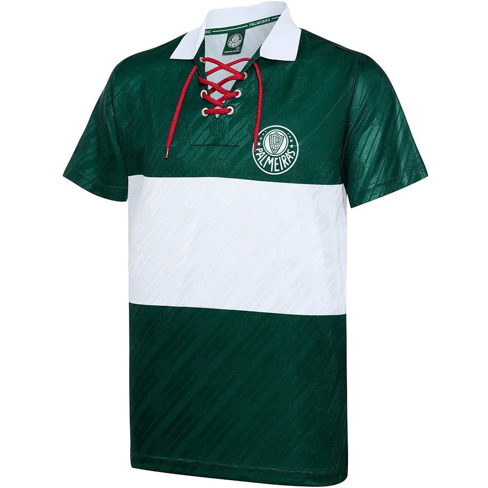 Camisa Palmeiras Retrô 1996 Manga Curta Masculina Oficial
