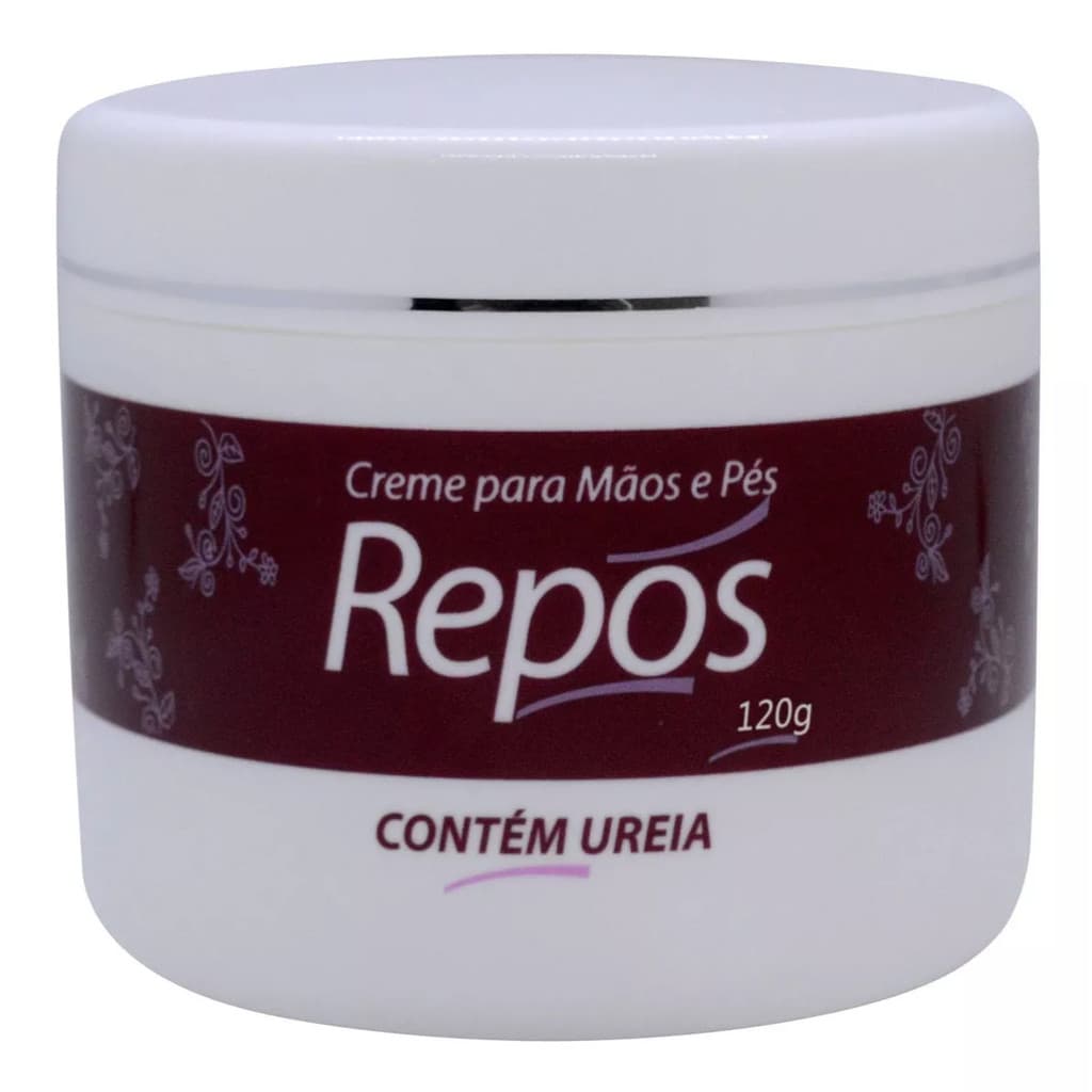 Creme Hidratante Com Ureia Repos 120g - Manicure Pedicure