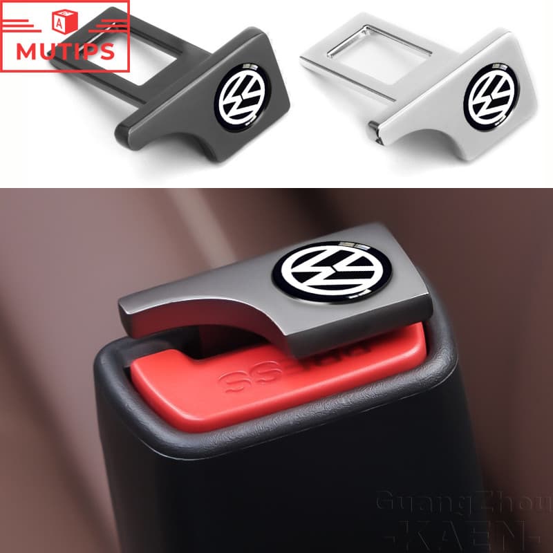 Volkswagen Cinto De Segurança Do Carro Fivela Clipe Extensor Metal Plug Interior Para VW Polo T-Cross Gol Saveiro Nivus 