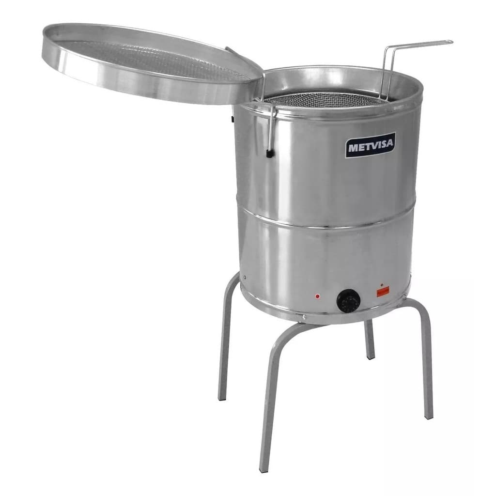 Fritadeira Industrial Fritura 38 Litros 60 Hz Metvisa 220v