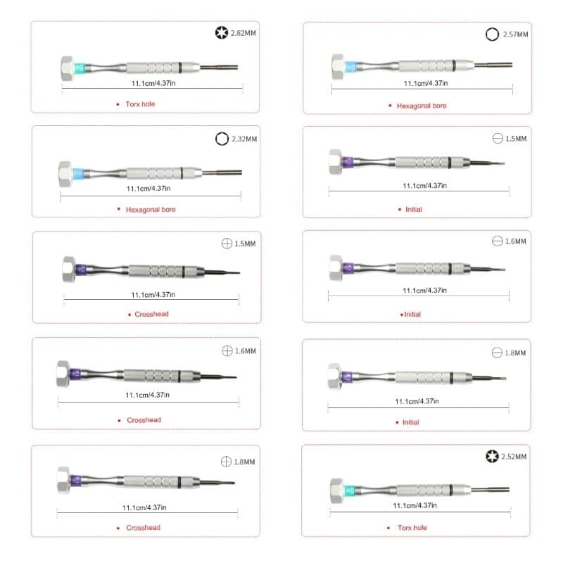 Estone Relógio Telefone Óculos Reparação Chave Fenda Para Quadros Ópticos Tablets Telefones Relógios Sol E Precisã