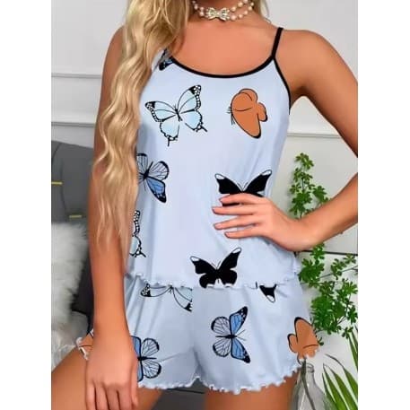 Kit Conjuntos Baby Doll Short Doll Pijama MICRO Sem Bojo Original Estampas Personagens