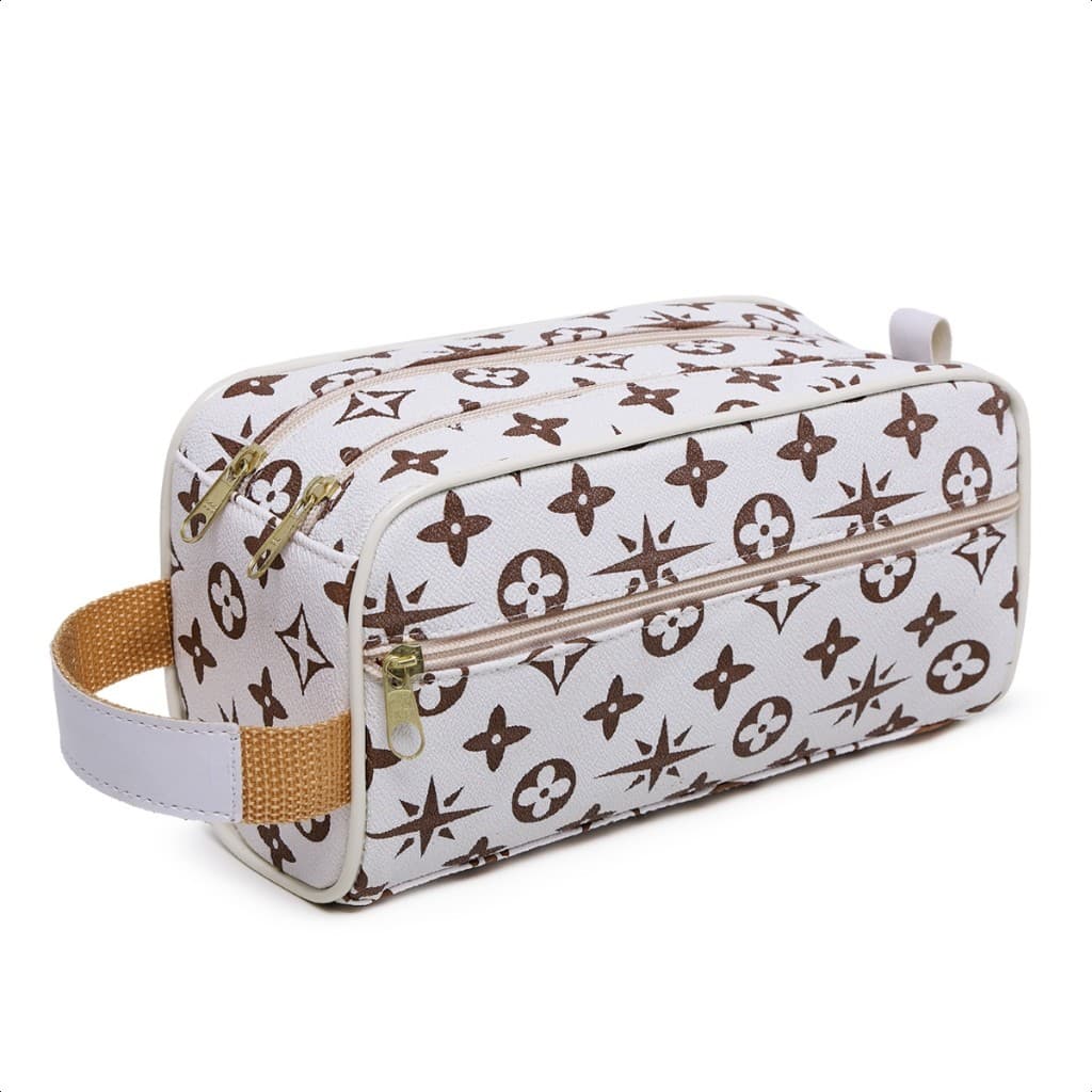 Necessaire Unissex Grande Multifuncional Bolsa de mão Organizadora para Viagens Maquiagens