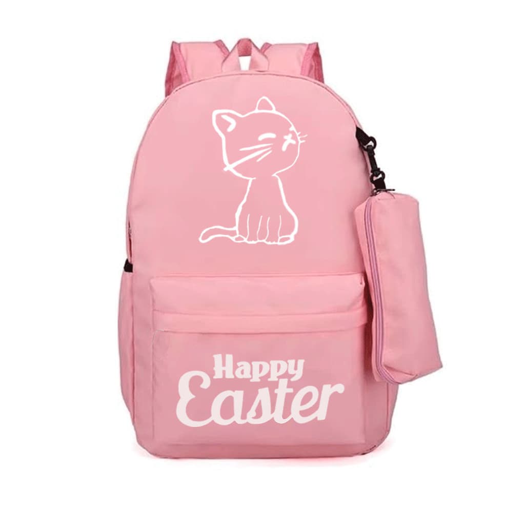 Mochila Escolar Grande Unissex acompanhado de um estojo FANG