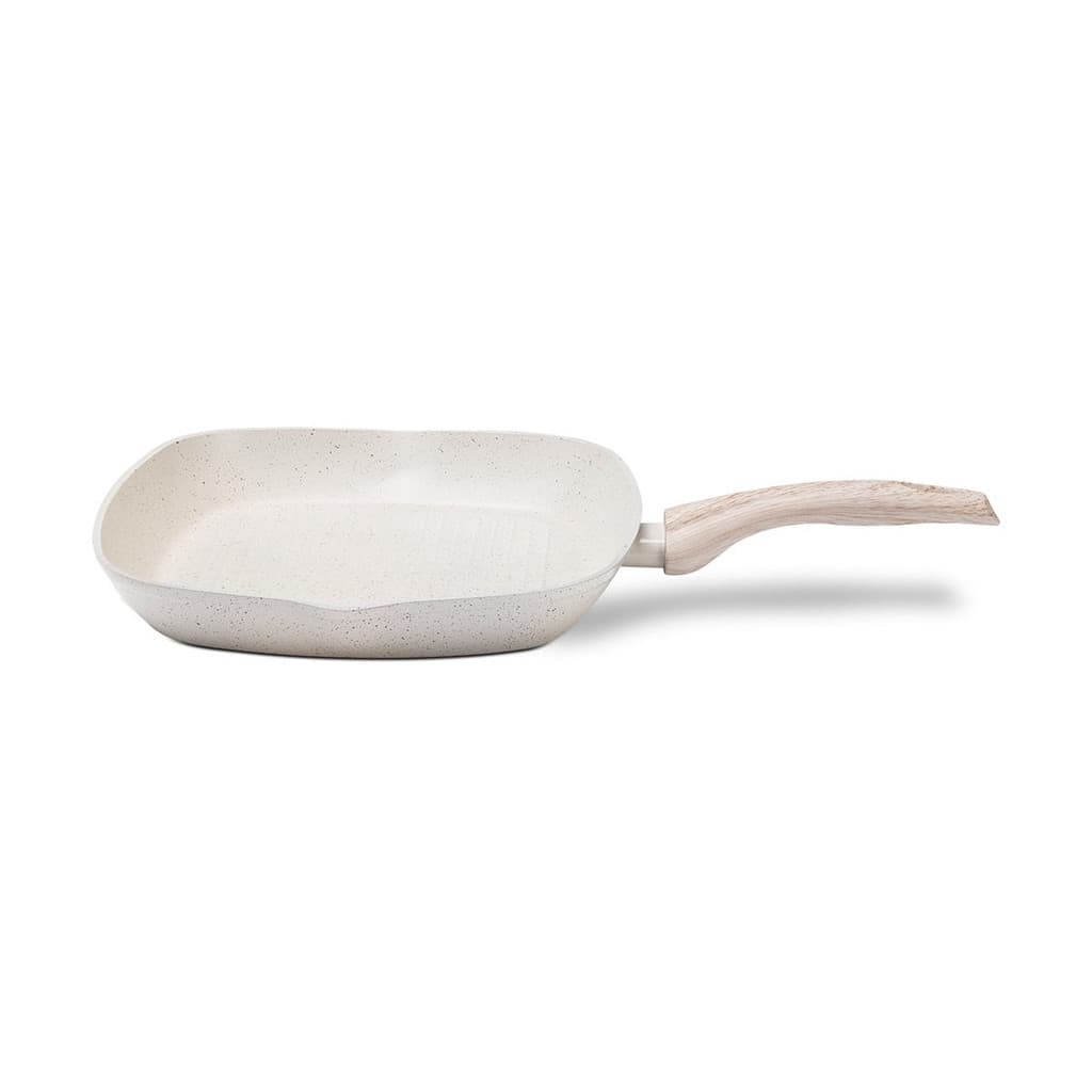 Grill com Indução Brinox Antiaderente Ceramic Life Sirius 28cm 2L Vanilla