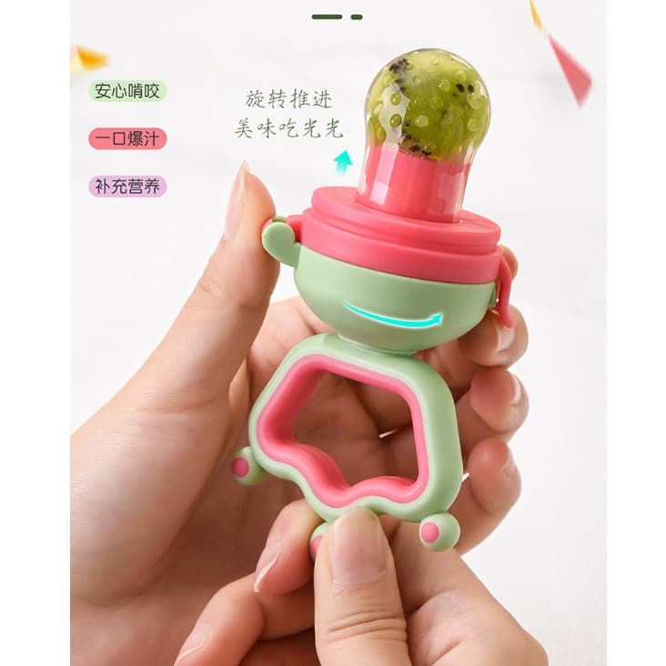 Alimentador  Sugardor  Frutas Bebê Presente de NATAL Alimentador  Sugardor  Frutas Bebê Mordedor Bico Silicone Chupeta