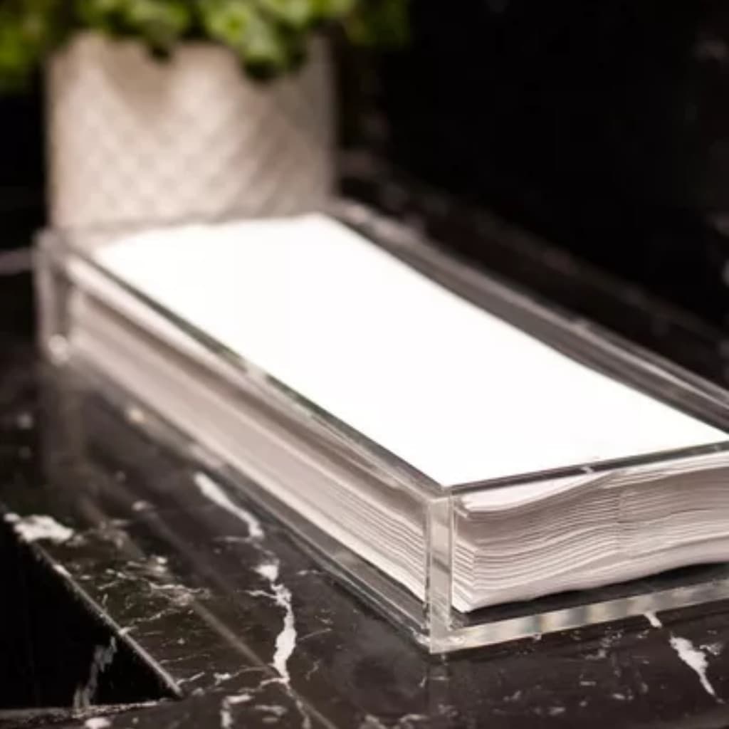 Bandeja Organizadora Multiuso de Acrílico para Lavabo Clean