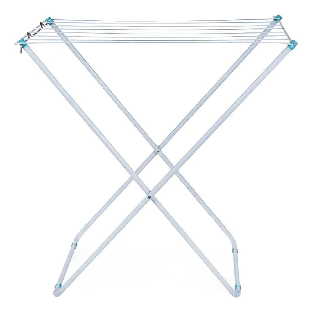 Varal De Roupas De Chão Slim Sem Abas Opção em Aço ou Alumínio Resistênte Compacto Qualidade Mor