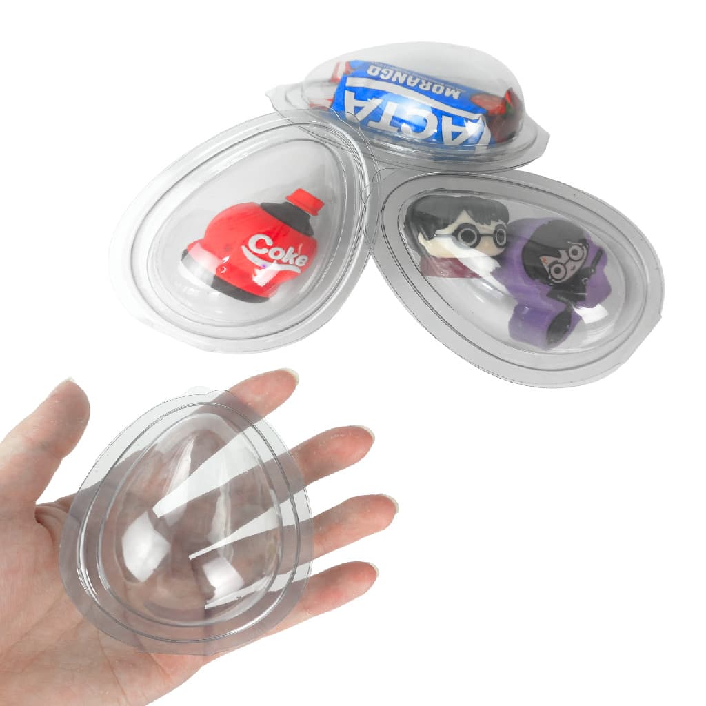 10 Ovo Blister Articulado 50g Páscoa Embalagem Mini Ovinho