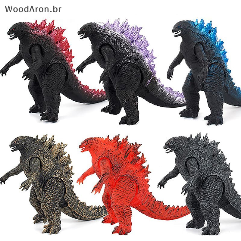 WoodAron X : O Novo Império Novas Cores Ação Anime Figura Titan 22cm Cola Macia Monstro Boneca Modelo Ornamentos Brinque