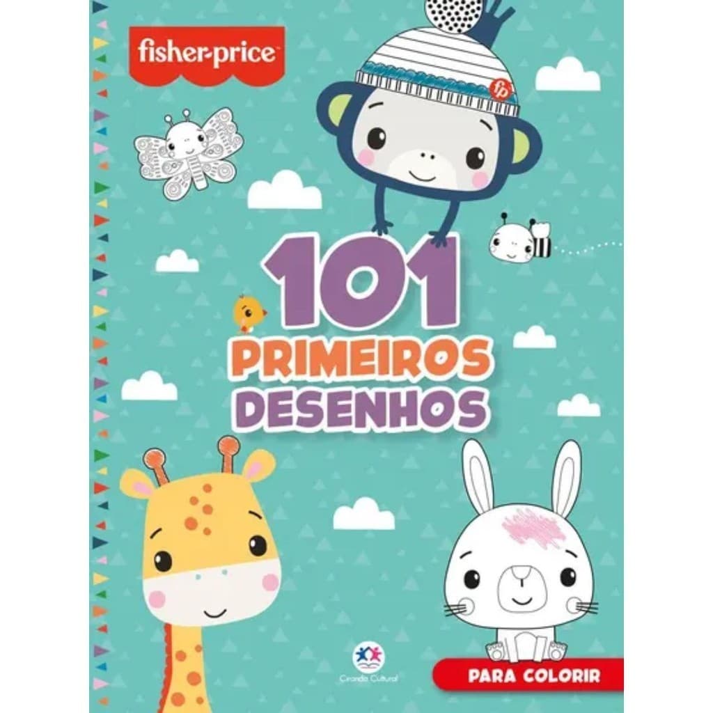101 Primeiros Desenhos Para Colorir | Fischer Price