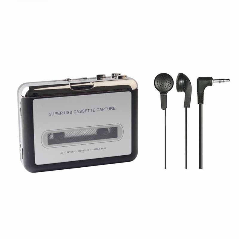 Ezcap Walkman Cassete Music Player Fita Para Pc Mp3 Conversor Usb