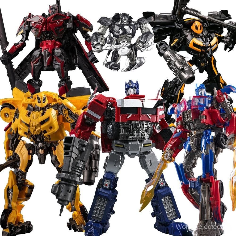 Transformer Studio Shockwave Series Optimus Prime Dark Commander MegaTank Móvel Transformar Robô Modelo Actio