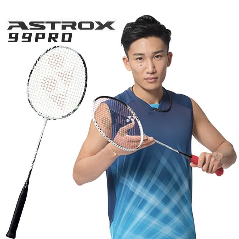 Yonex Astrox 99 Pro Badminton Raquete Profissional Ofensivo Momota Kento Mesmo Tigre Branco