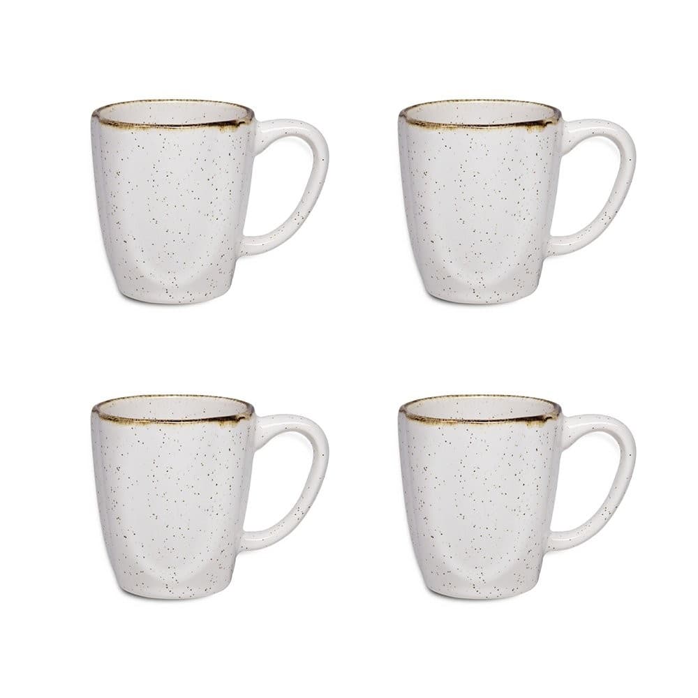 Conjunto 4 Canecas em Porcelana 260ml Ryo Maresia Oxford