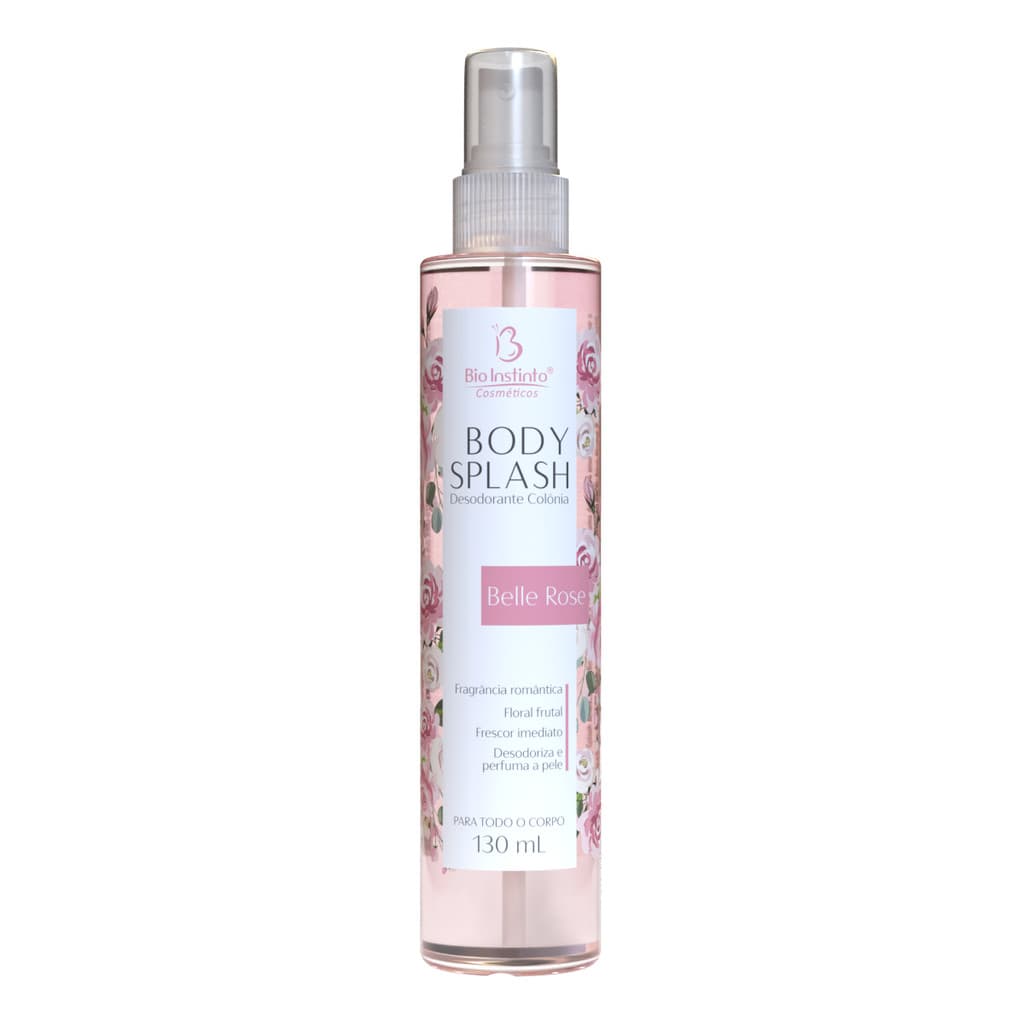 Desodorante Body Splash Belle Rose 130ml - Bio Instinto