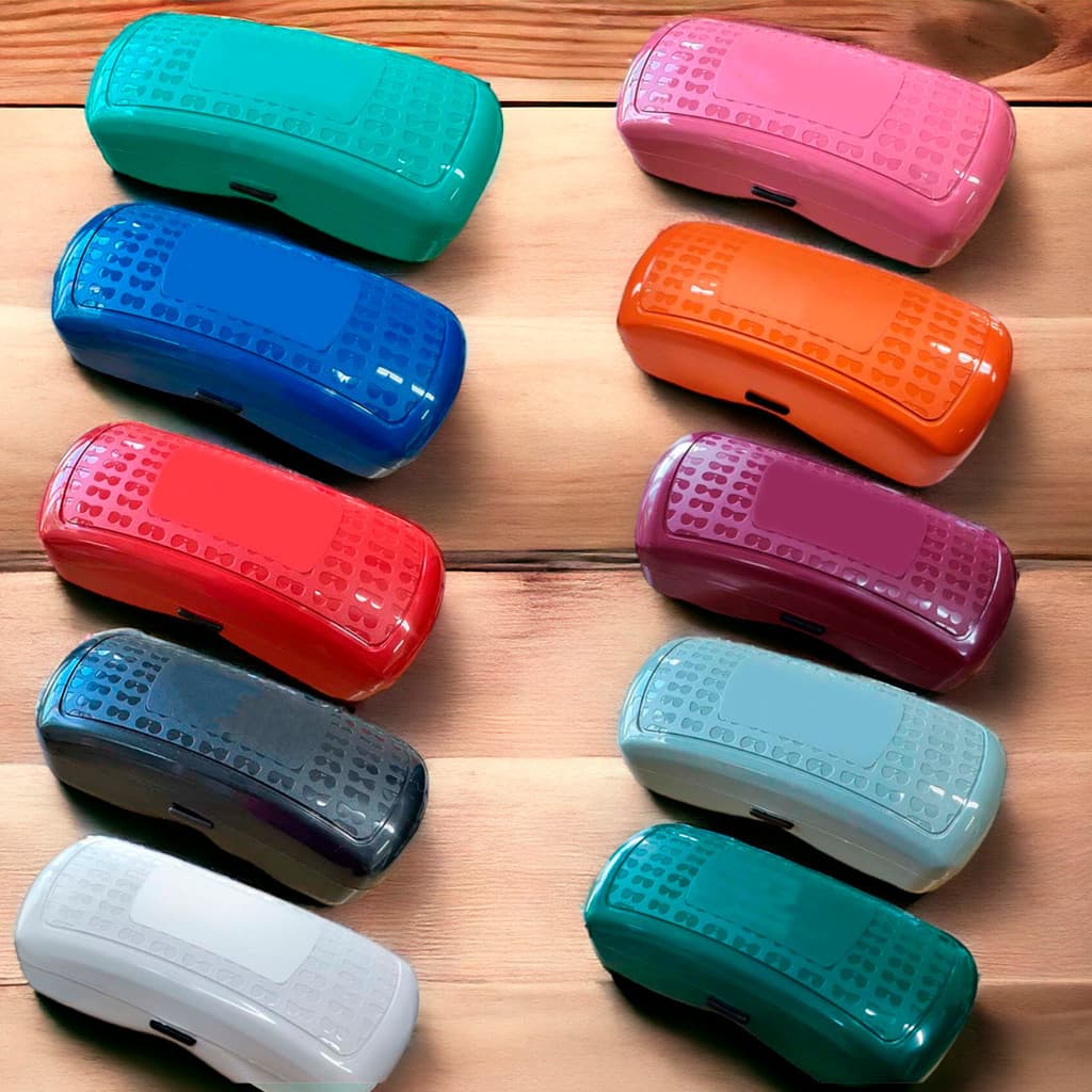 Estojo Para Óculos com estampa Com proteção dupla interna Envio imediato