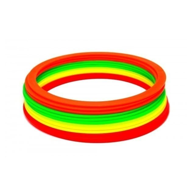 Kit 5 Argolas De Agilidade Funcional Circuito